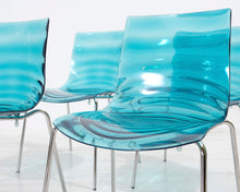 Load image into Gallery viewer, Calligaris L'eau tuoli turkoosi
