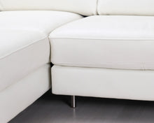 Ladda upp bild till gallerivisning, Natuzzi Relevé 2572 4-istuttava kulmasohva valkoinen
