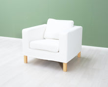Load image into Gallery viewer, IKEA Karlanda nojatuoli vit
