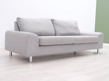 Ladda upp bild till gallerivisning, Asko Stella 3-istuttava kangassohva harmaa
