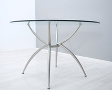 Load image into Gallery viewer, Calligaris ruokapöytä lasilevyllä Ø 120 cm
