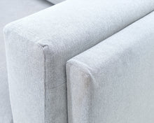 Load image into Gallery viewer, IKEA Nockeby 3-istuttava kangassohva vaaleanharmaa
