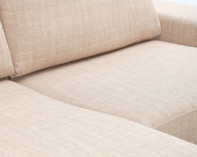 Lataa kuva Galleria-katseluun, Asko 2-istuttava kangassohva beige

