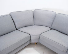 Lataa kuva Galleria-katseluun, 6-istuttava kulmasohva harmaa
