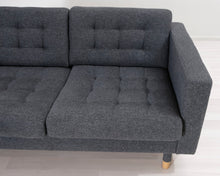 Load image into Gallery viewer, IKEA Landskrona 2,5-istuttava kangassohva harmaa
