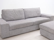 Ladda upp bild till gallerivisning, Ikea Kivik 2-istuttava kangassohva ja rahi harmaa
