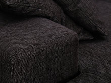 Load image into Gallery viewer, Bellus 3-istuttava divaanisohva tummanharmaa
