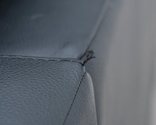 Lataa kuva Galleria-katseluun, Natuzzi 2-istuttava nahkasohva musta
