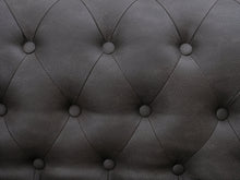 Ladda upp bild till gallerivisning, Brandas 3-istuttava Chesterfield sohva harmaa
