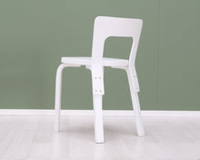 Load image into Gallery viewer, Artek 65 tuoli valkoinen
