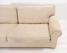 Lataa kuva Galleria-katseluun, 3-istuttava kangassohva beige
