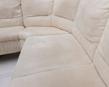 Lataa kuva Galleria-katseluun, Vepsäläinen Design 6-istuttava kulmasohva beige
