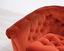 Lataa kuva Galleria-katseluun, 2,5-istuttava kangassohva punainen
