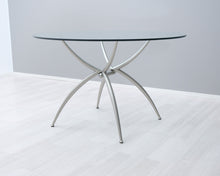 Load image into Gallery viewer, Calligaris ruokapöytä lasilevyllä Ø 120 cm
