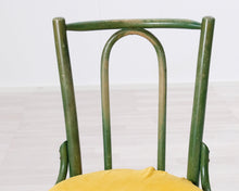 Ladda upp bild till gallerivisning, Vintage ruokatuoli vihreä
