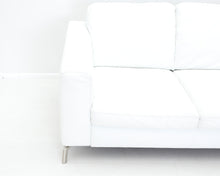 Lataa kuva Galleria-katseluun, Natuzzi Edition Sollievo nahkasohva valkoinen
