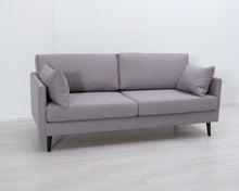 Lataa kuva Galleria-katseluun, 2-istuttava kangassohva harmaa
