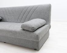Lataa kuva Galleria-katseluun, 2,5-istuttava kangassohva vuodemekanismilla harmaa
