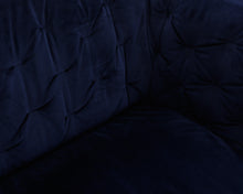 Lataa kuva Galleria-katseluun, Natuzzi Renato sohva rahilla tummansininen
