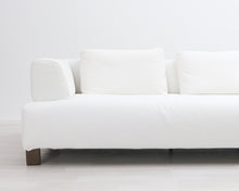 Lataa kuva Galleria-katseluun, Natuzzi 4-istuttava kulmasohva valkoinen
