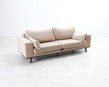 Load image into Gallery viewer, SoffaDirekt Stockholm 3-istuttava soffa beige
