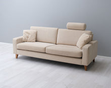 Load image into Gallery viewer, Adea 3-istuttava sohva beige
