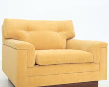 Lataa kuva Galleria-katseluun, Vilka Oy Ahti Taskinen Fennia nojatuoli keltainen
