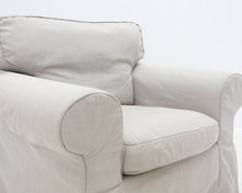 Load image into Gallery viewer, Ektorp nojatuoli rahilla beige
