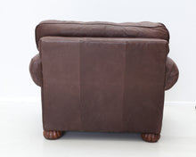 Load image into Gallery viewer, Bozeman Club Chair nahkanojatuoli rahilla
