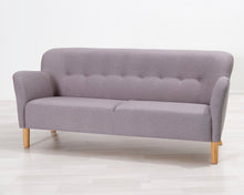 Lataa kuva Galleria-katseluun, 2,5-istuttava kangassohva harmaa
