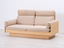 Load image into Gallery viewer, Artek 555 Ben Af Schulten 2-istuttava sohva beige

