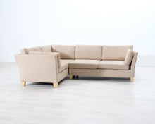 Lataa kuva Galleria-katseluun, HT Collection 4-istuttava kulmasohva beige
