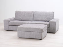 Ladda upp bild till gallerivisning, Ikea Kivik 2-istuttava kangassohva ja rahi harmaa

