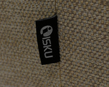 Lataa kuva Galleria-katseluun, Isku 2-istuttava kangassohva vaalea beige
