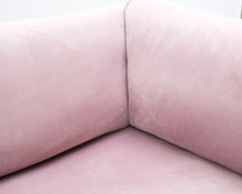 Lataa kuva Galleria-katseluun, Hakola Lazy Classic kulmadivaani kangassohva vaaleanpunainen
