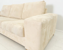 Lataa kuva Galleria-katseluun, Bellus 3-istuttava alcantara sohva beige
