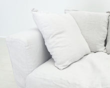Ladda upp bild till gallerivisning, Decotique Le Grand Air Loveseat Linen vaaleanharmaa
