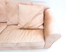 Lataa kuva Galleria-katseluun, IDP Italia Charlotte 3-istuttava nahkasohva beige

