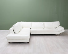 Ladda upp bild till gallerivisning, Natuzzi Relevé 2572 4-istuttava kulmasohva valkoinen

