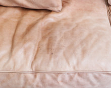 Lataa kuva Galleria-katseluun, IDP Italia Charlotte 3-istuttava nahkasohva beige
