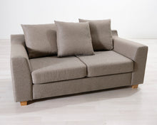 Lataa kuva Galleria-katseluun, 2-istuttava kangassohva beige

