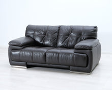 Ladda upp bild till gallerivisning, Violino 2-istuttava nahkasohva tummanruskea

