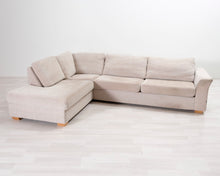 Lataa kuva Galleria-katseluun, Stalands 4-istuttava kulmasohva rahilla beige
