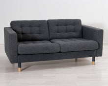 Load image into Gallery viewer, IKEA Landskrona 2,5-istuttava kangassohva harmaa
