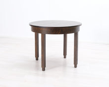 Ladda upp bild till gallerivisning, Vintage sivupöytä tummanruskea
