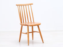 Ladda upp bild till gallerivisning, Vintage pinnatuoli ruskea
