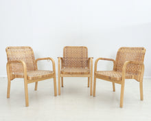 Ladda upp bild till gallerivisning, Artek 45 nojatuoli rottinki
