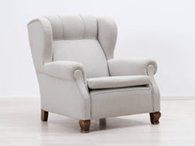 Load image into Gallery viewer, Kangasnojatuoli harmaa
