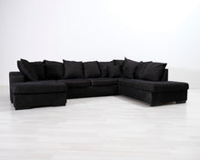 Lataa kuva Galleria-katseluun, Mio suurikokoinen kulmasohva tummanharmaa
