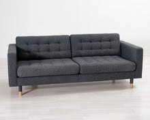 Load image into Gallery viewer, IKEA Landskrona 3-istuttava kangassohva harmaa
